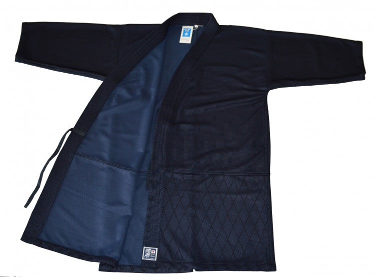 剣道衣 青達磨(ジャージ-ストレッチ刺子剣道衣)